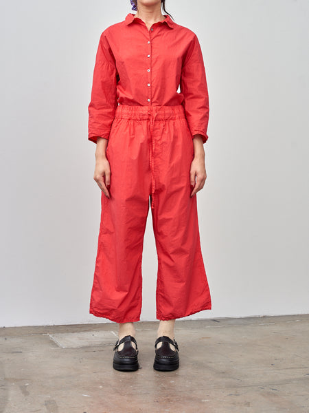 Wide & Short Trousers TC - Poppy Red