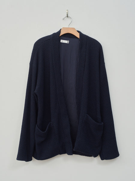 Lined Easy Cardigan - Navy