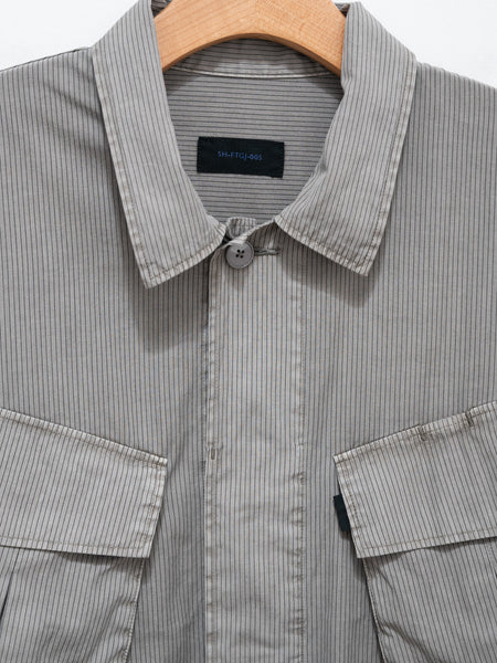 Fatigue Shirt - Gray Stripe