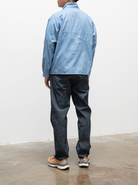 S H Anorak Shirt - Chambray Blue - Namu Shop