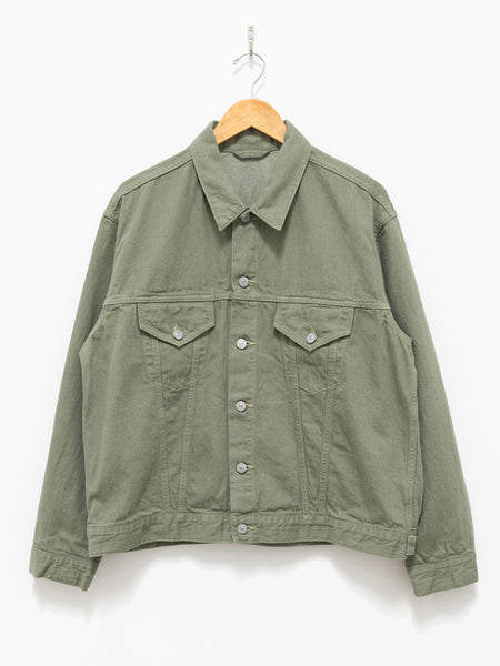 Kaptain Sunshine Trucker Jacket No.3 - Green - Namu Shop