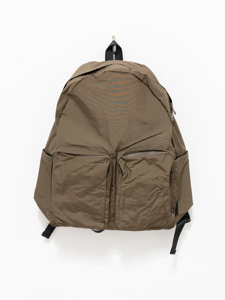 Amiacalva N/C Cloth Backpack - Khaki - Namu Shop