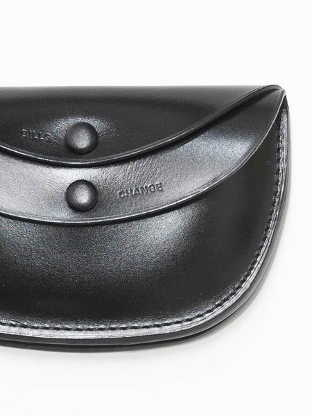 Round Wallet Small - Black