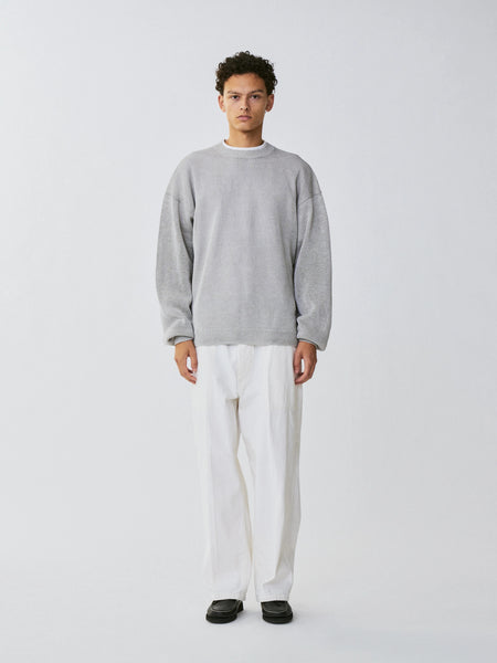 Kaptain Sunshine Baker Denim Pants - White - Namu Shop