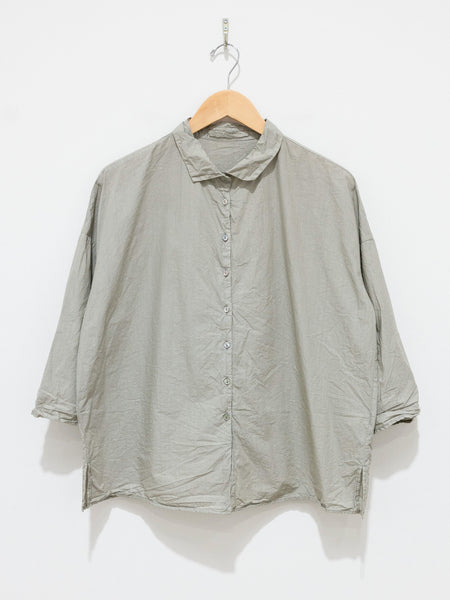 Album di Famiglia Short Collar Shirt TC - Stone - Namu Shop