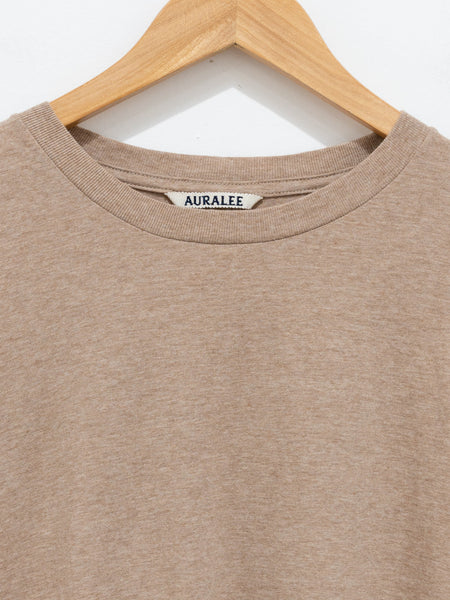 Hard Twist Cotton Cashmere L/S Tee - Top Beige (Men’s)