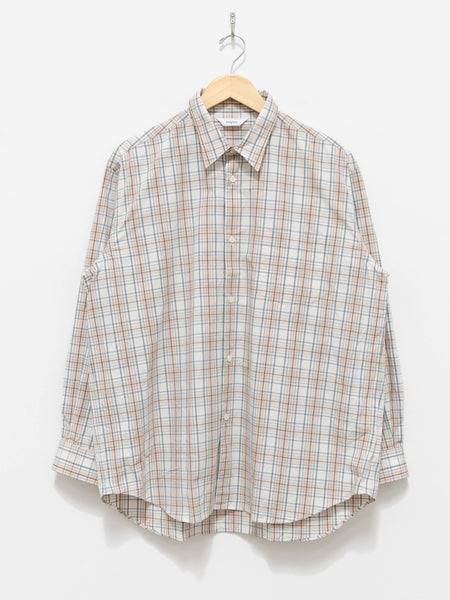 Namu Shop - Fujito B/S Shirt - White Check