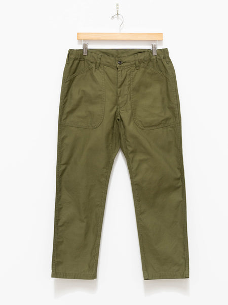 Namu Shop - Fujito Fatigue Easy Pants - Olive Green