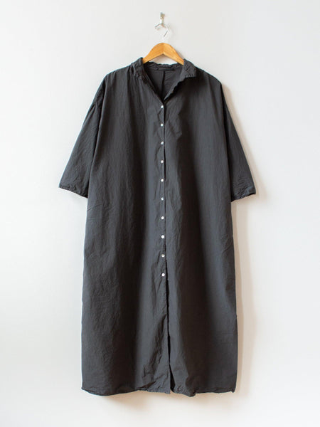 Long Collar Dress TC - Bark