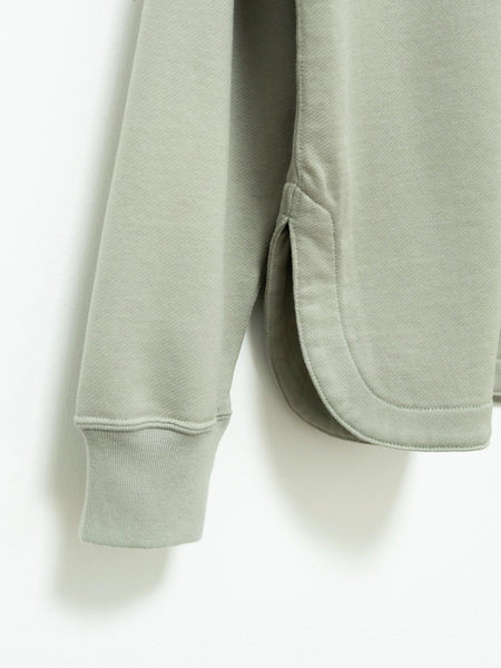 Light Flowy Sweat Pullover - Light Green