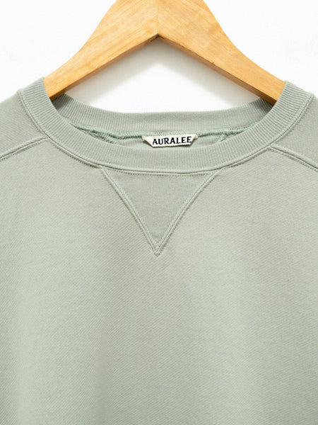 Light Flowy Sweat Pullover - Light Green