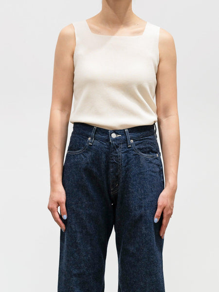 Auralee Selvedge Light Denim Wide Pants - Indigo - Namu Shop