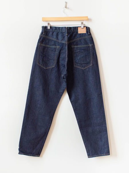 Namu Shop - Hatski Loose Tapered Washi Denim - One Wash