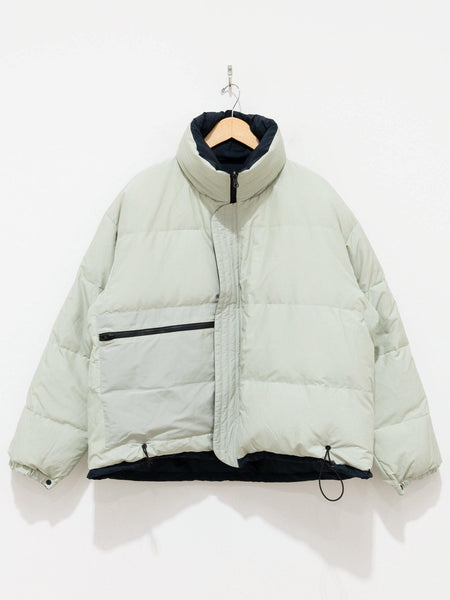 Kaptain Sunshine Reversible Mont Blanc Puffer Down Jacket Navy/Mint  Namu Shop