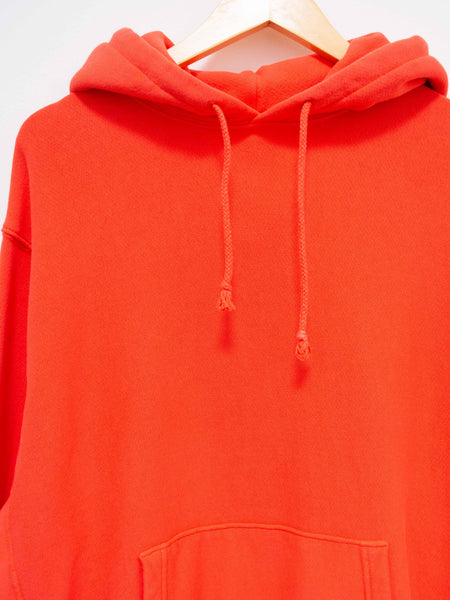 H and m orange hoodie online