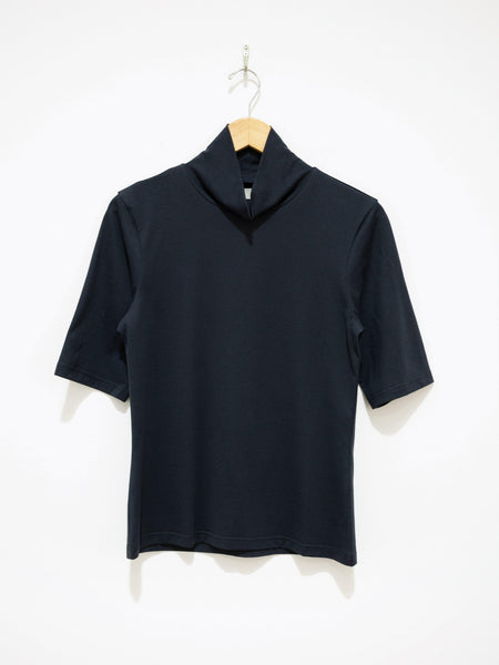 Barelli Roll Neck Top - Dark Navy