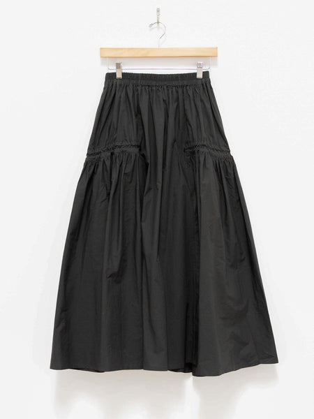 The Harvester Skirt - Ash Textured Cotton