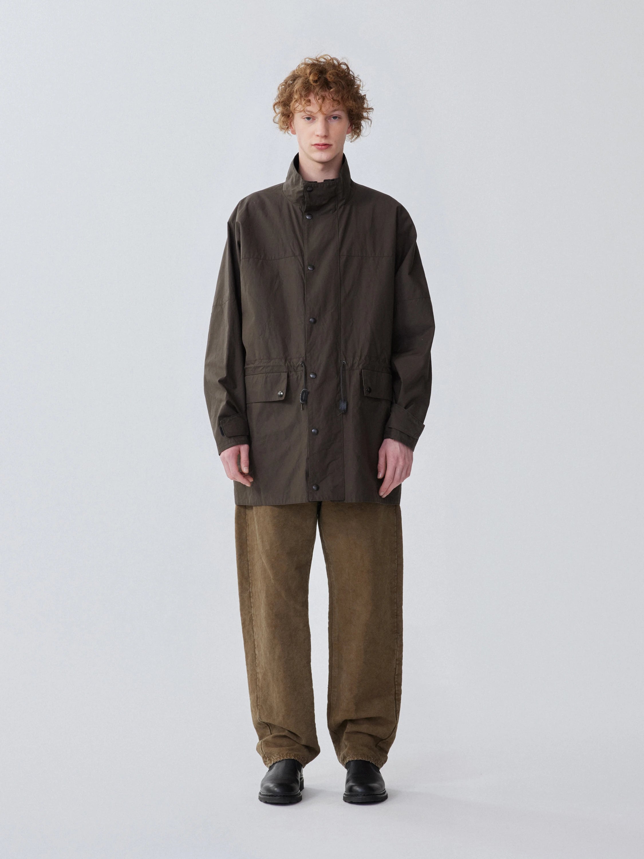 Cotton Field Jacket - Black Olive