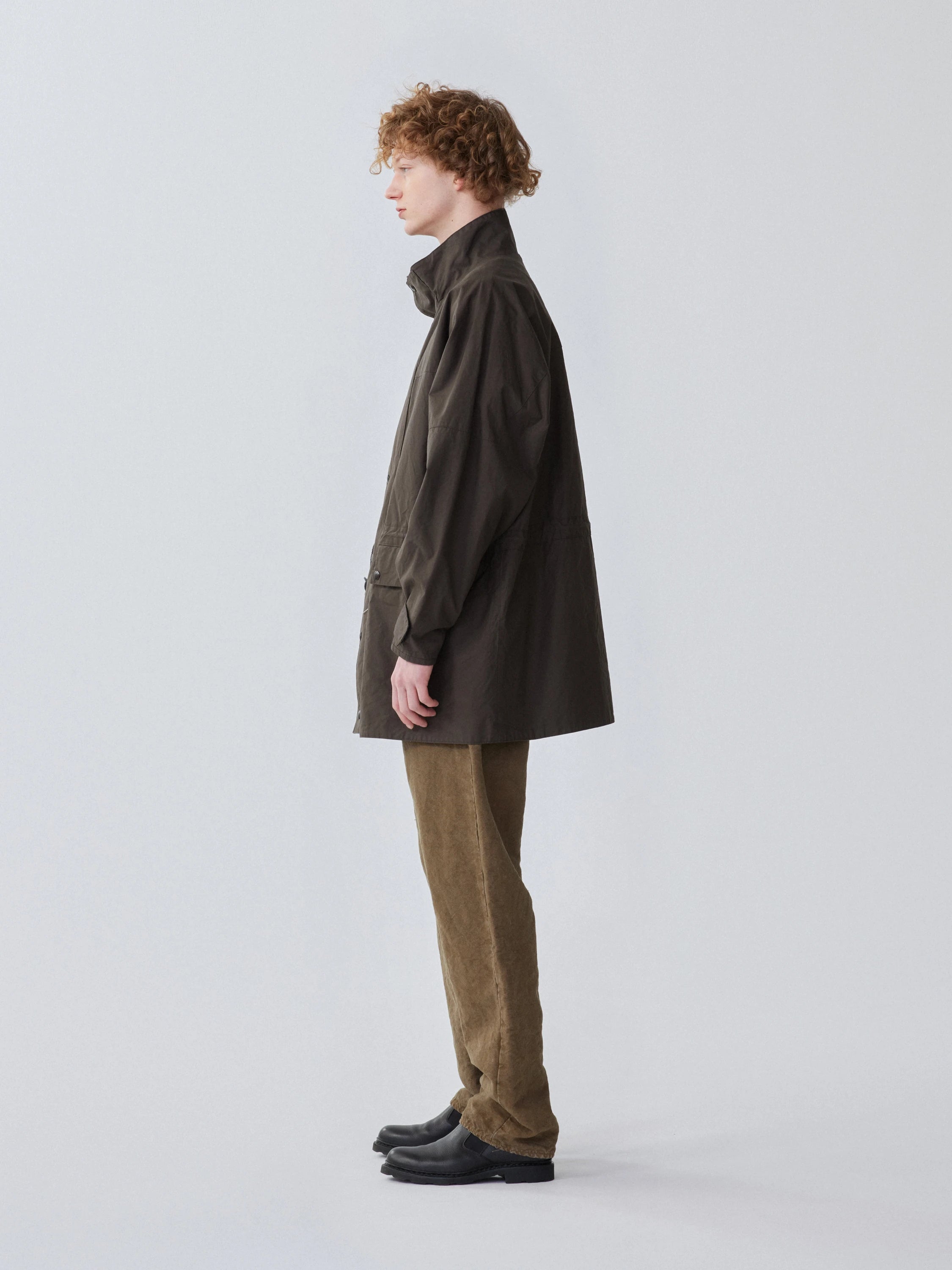 Cotton Field Jacket - Black Olive