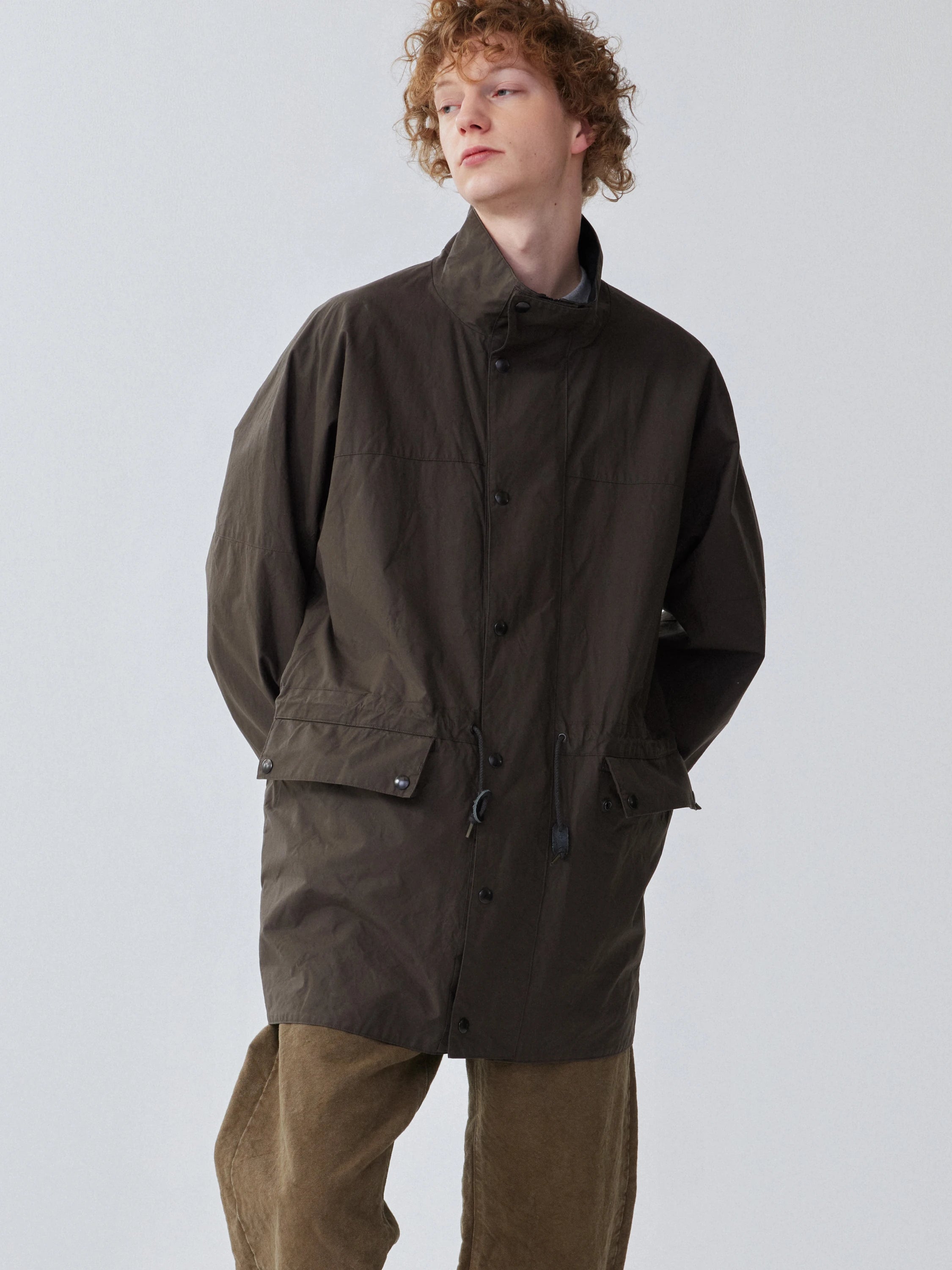 Cotton Field Jacket - Black Olive