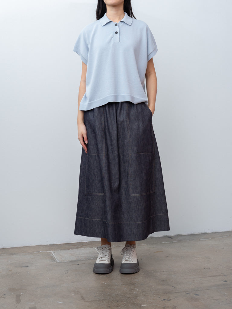 BETTY-DENIM Skirt - Indigo