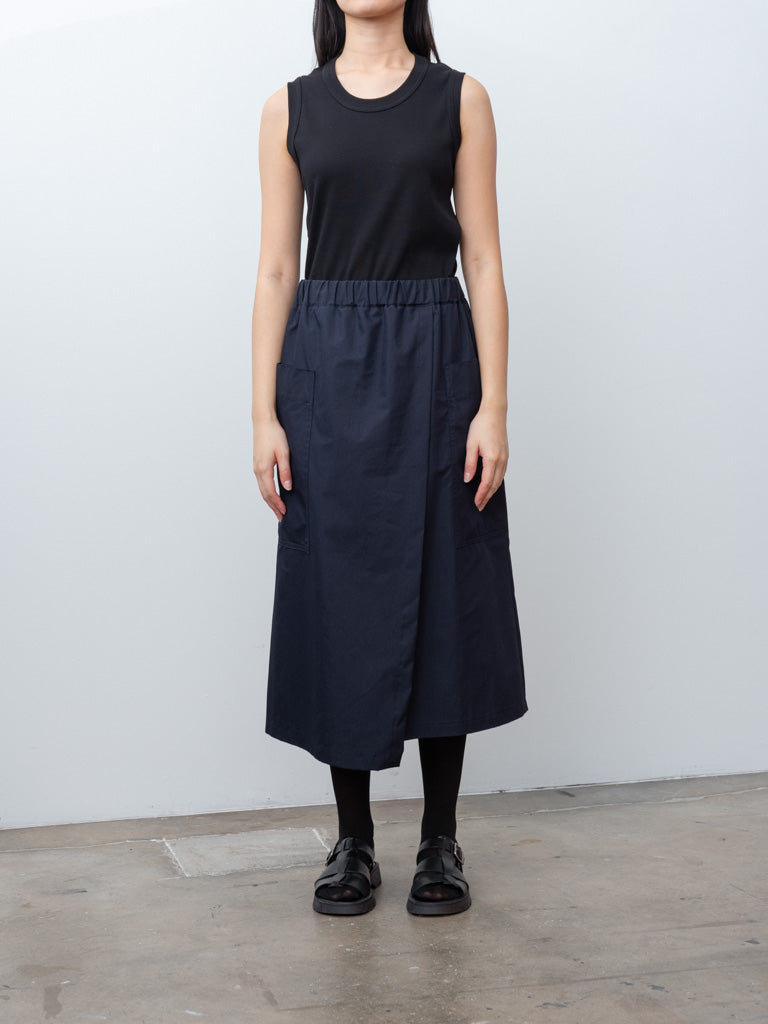 HEART-GABA Skirt - Navy