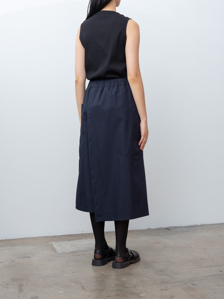 HEART-GABA Skirt - Navy