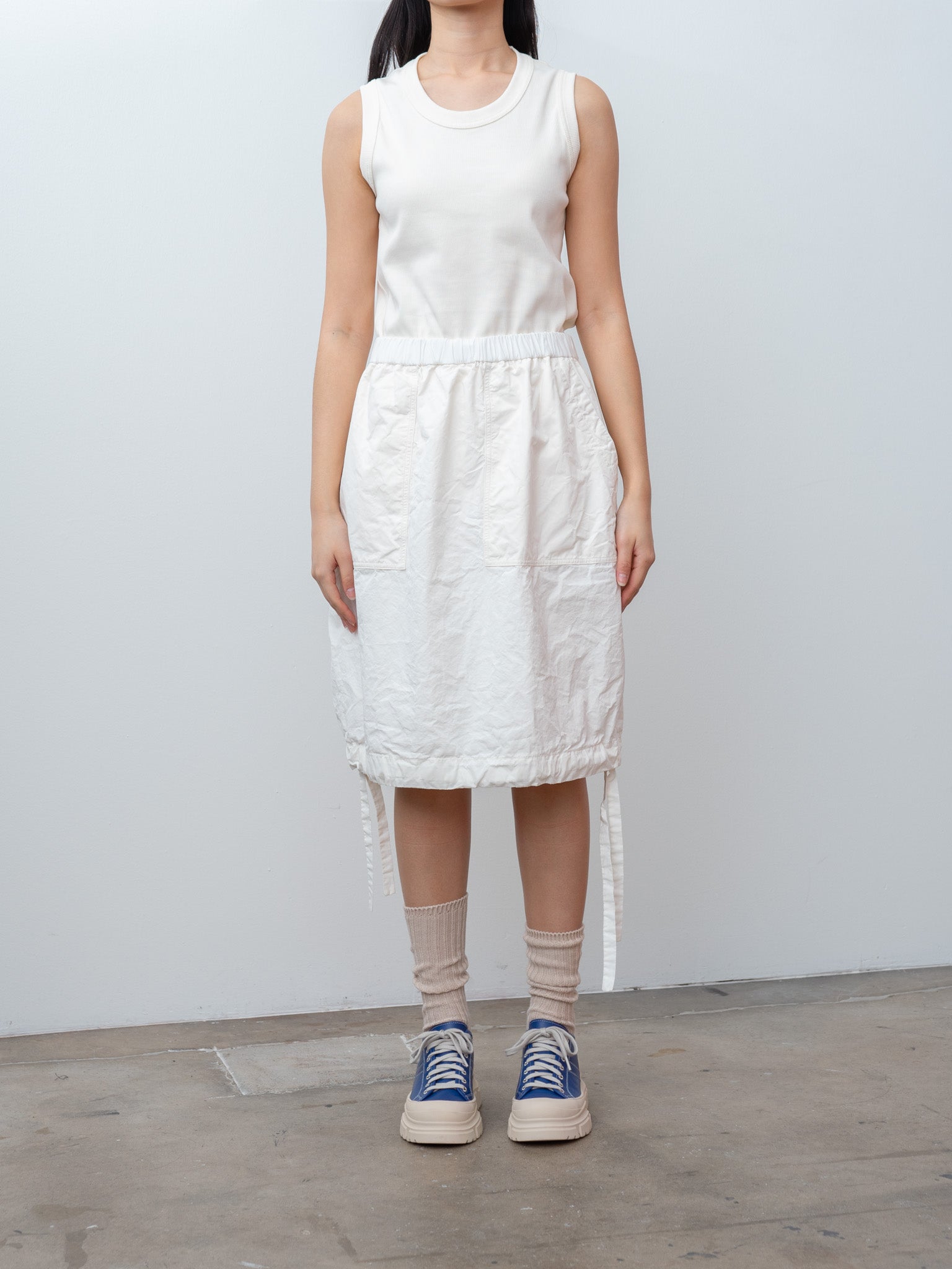 Balloon Skirt H CARD - Off White