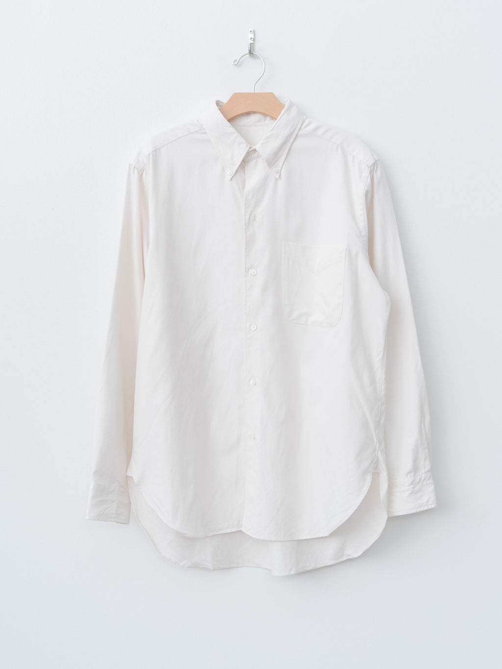 Polo Collar Shirt - Ecru