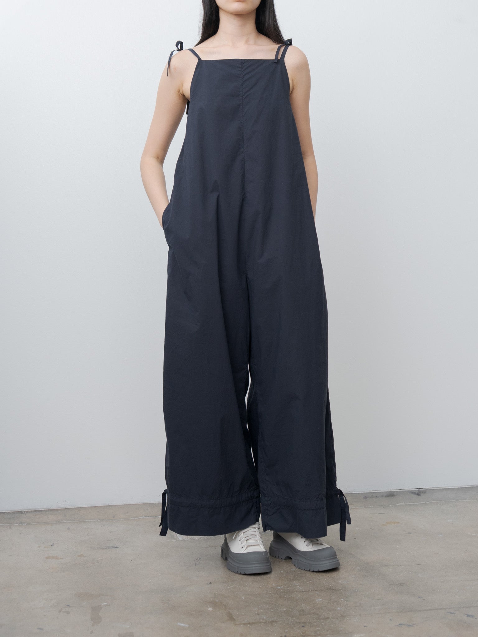 Namu Shop - Casey Casey Tied Jumpsuit H COT - Night
