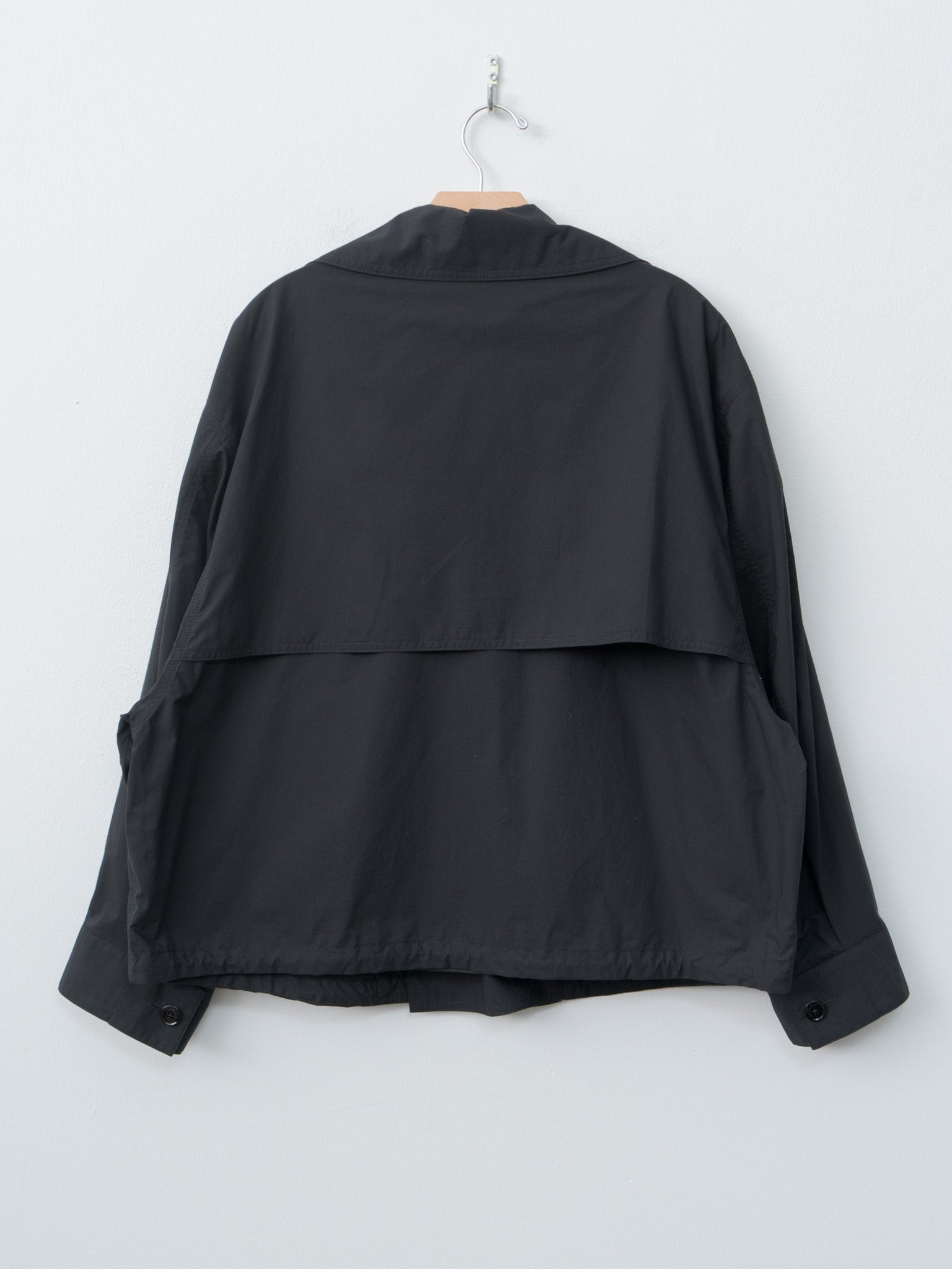 Namu Shop - Lemaire Double Flap Light Blouson - Black