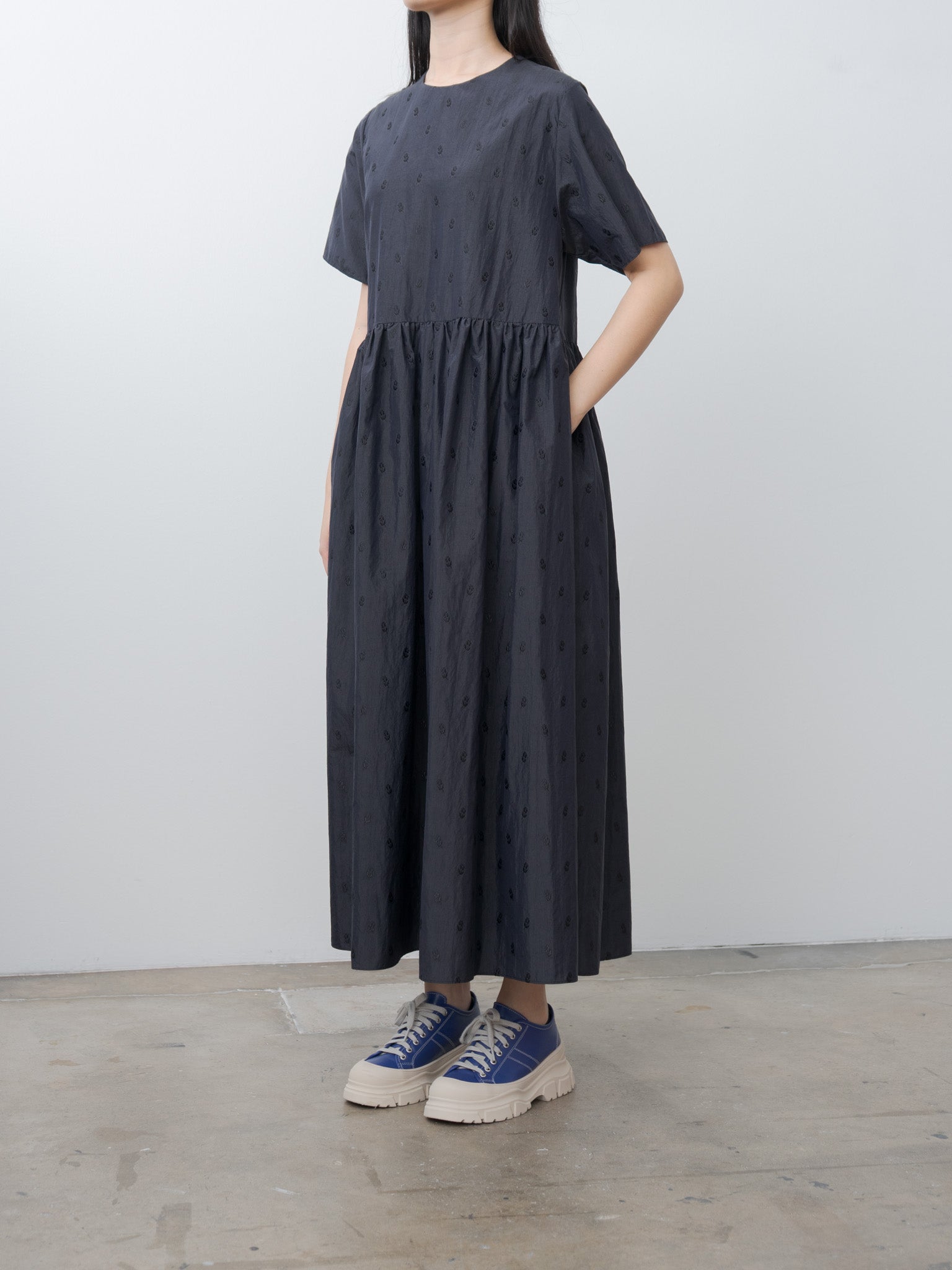 Namu Shop - Eleph Mumu Dress - Navy