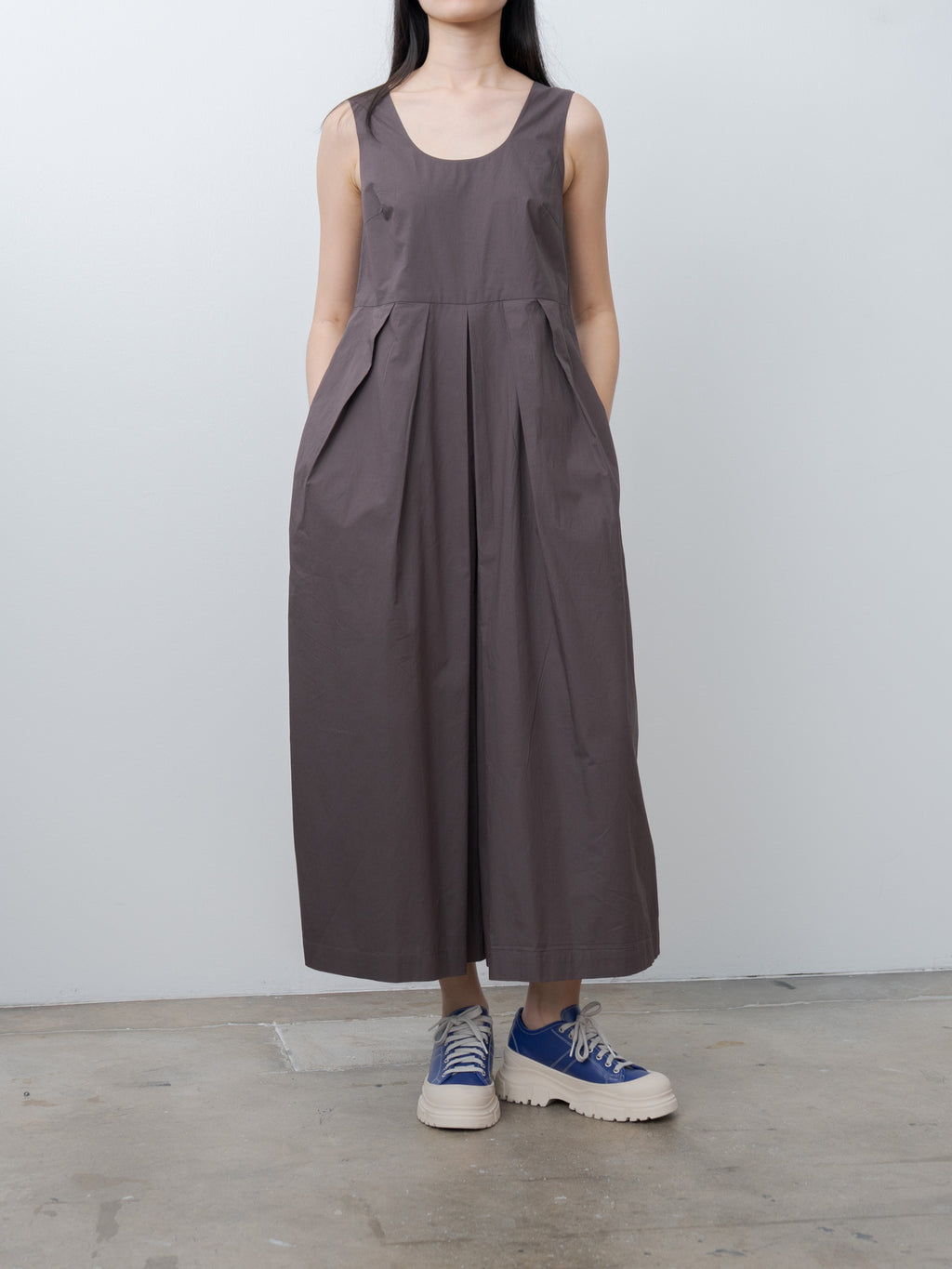 Namu Shop - Sayaka Davis Wide-Leg Jumpsuit - Chocolate