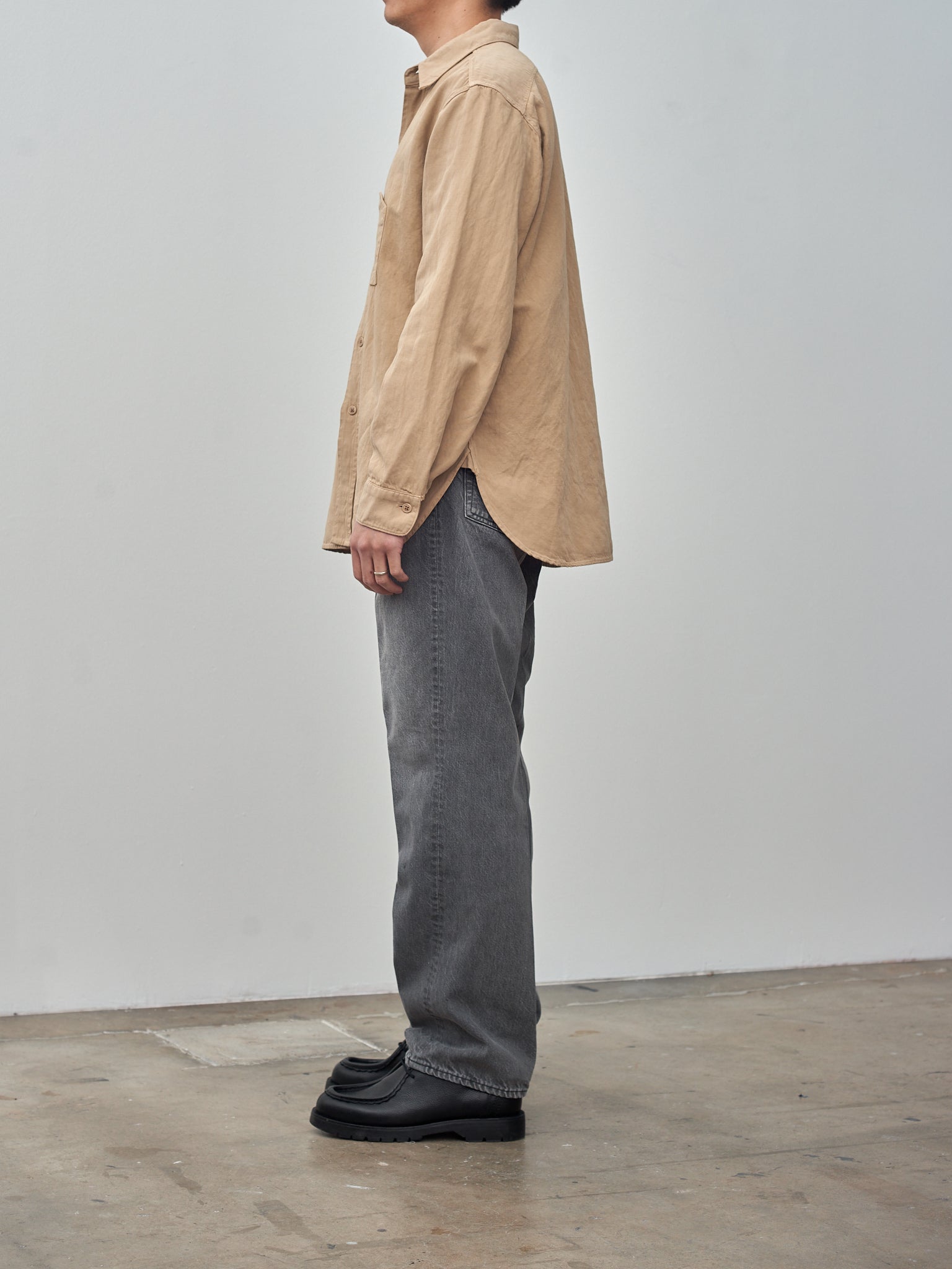 Namu Shop - Kaptain Sunshine Work Shirt - Khaki