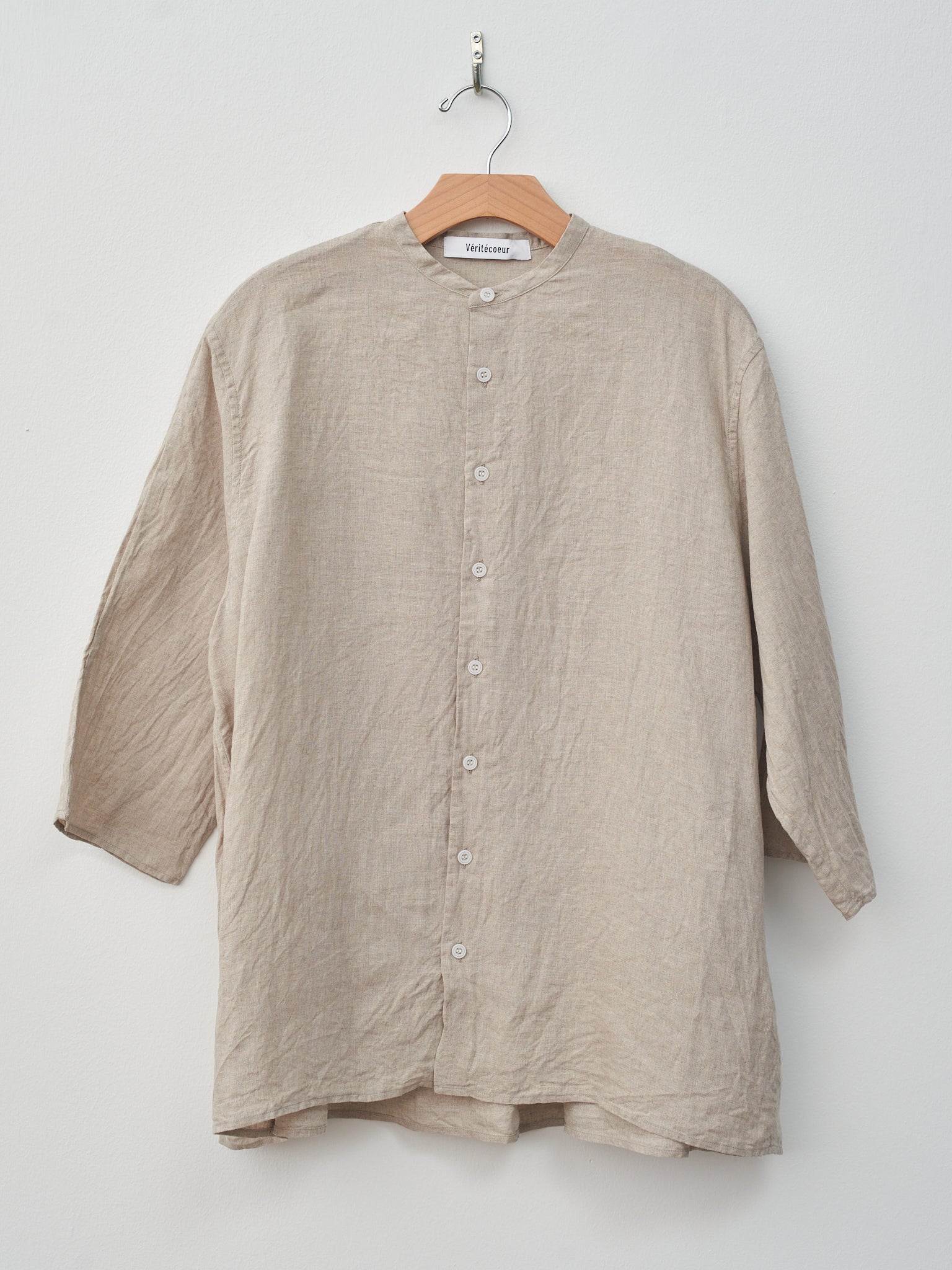 Namu Shop - Veritecoeur Gathered Blouse - Natural