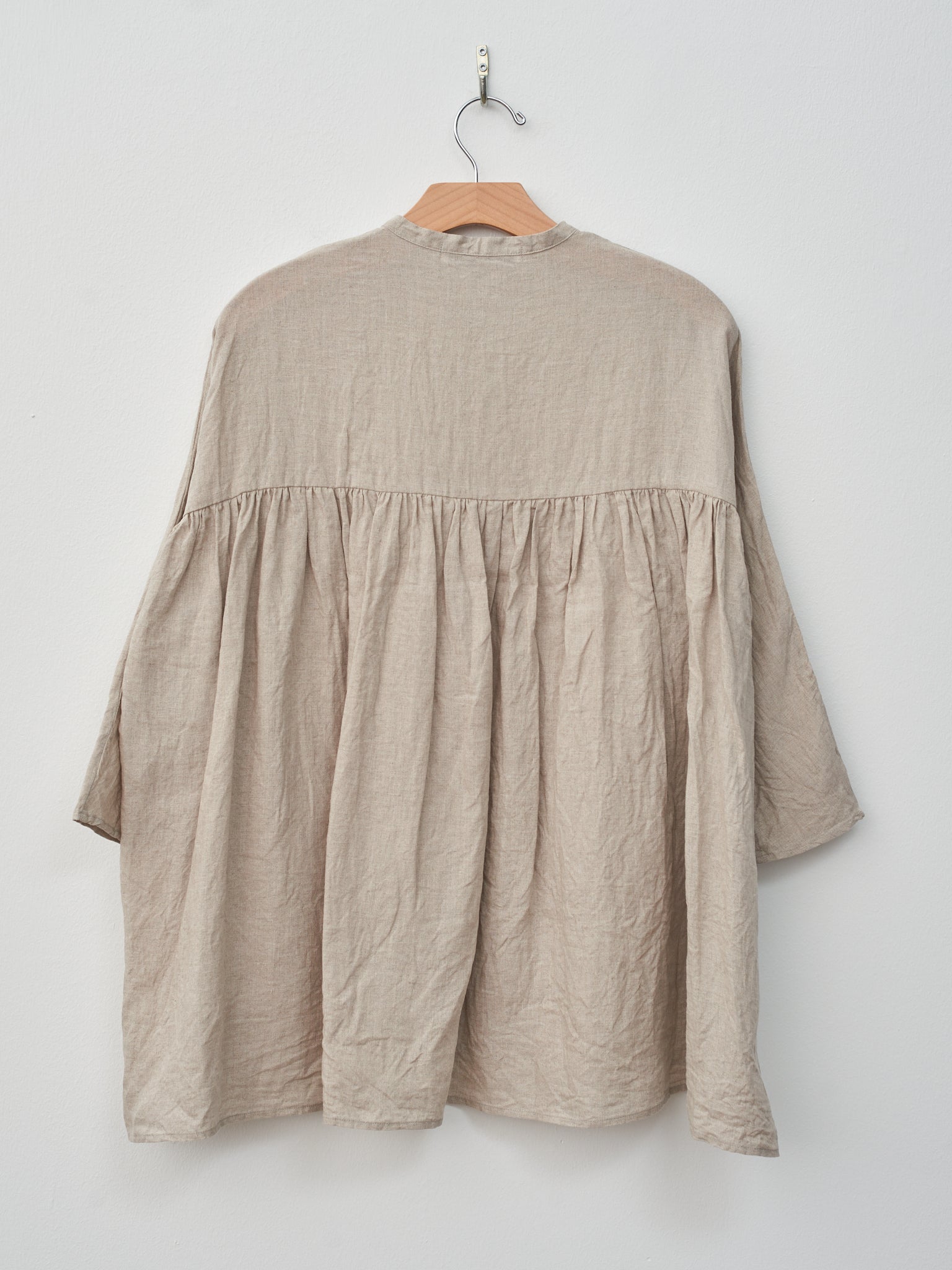 Namu Shop - Veritecoeur Gathered Blouse - Natural