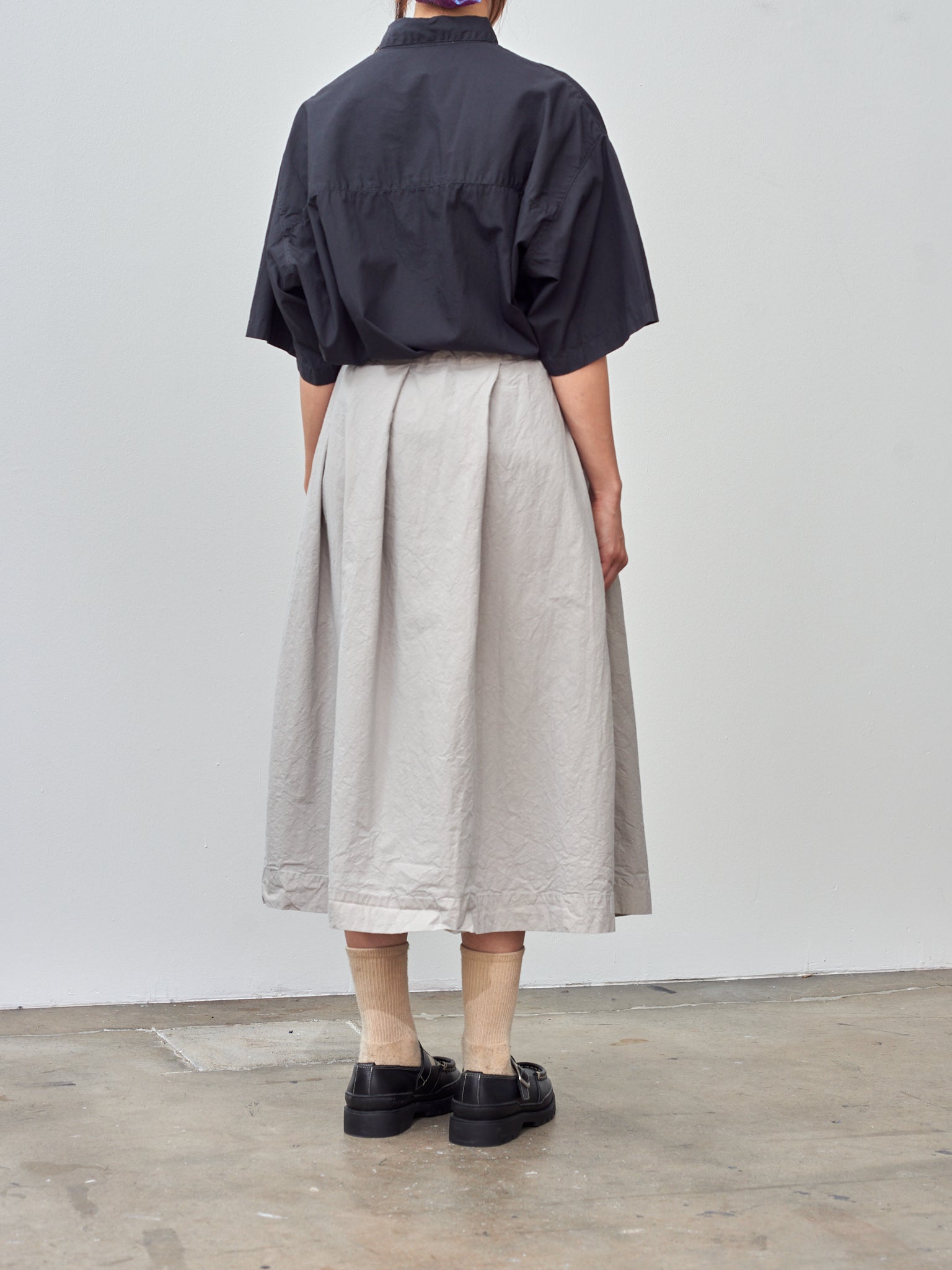 Namu Shop - Veritecoeur Daily Skirt - Smoke Gray