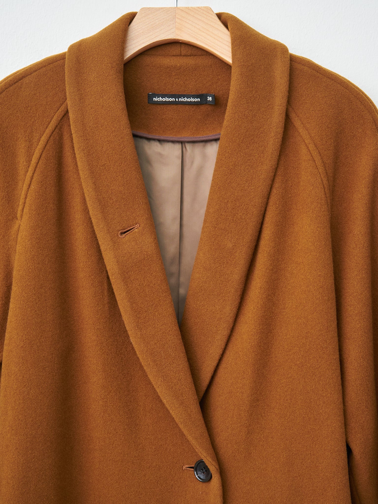 Namu Shop - Nicholson & Nicholson My Robe Coat - Brown