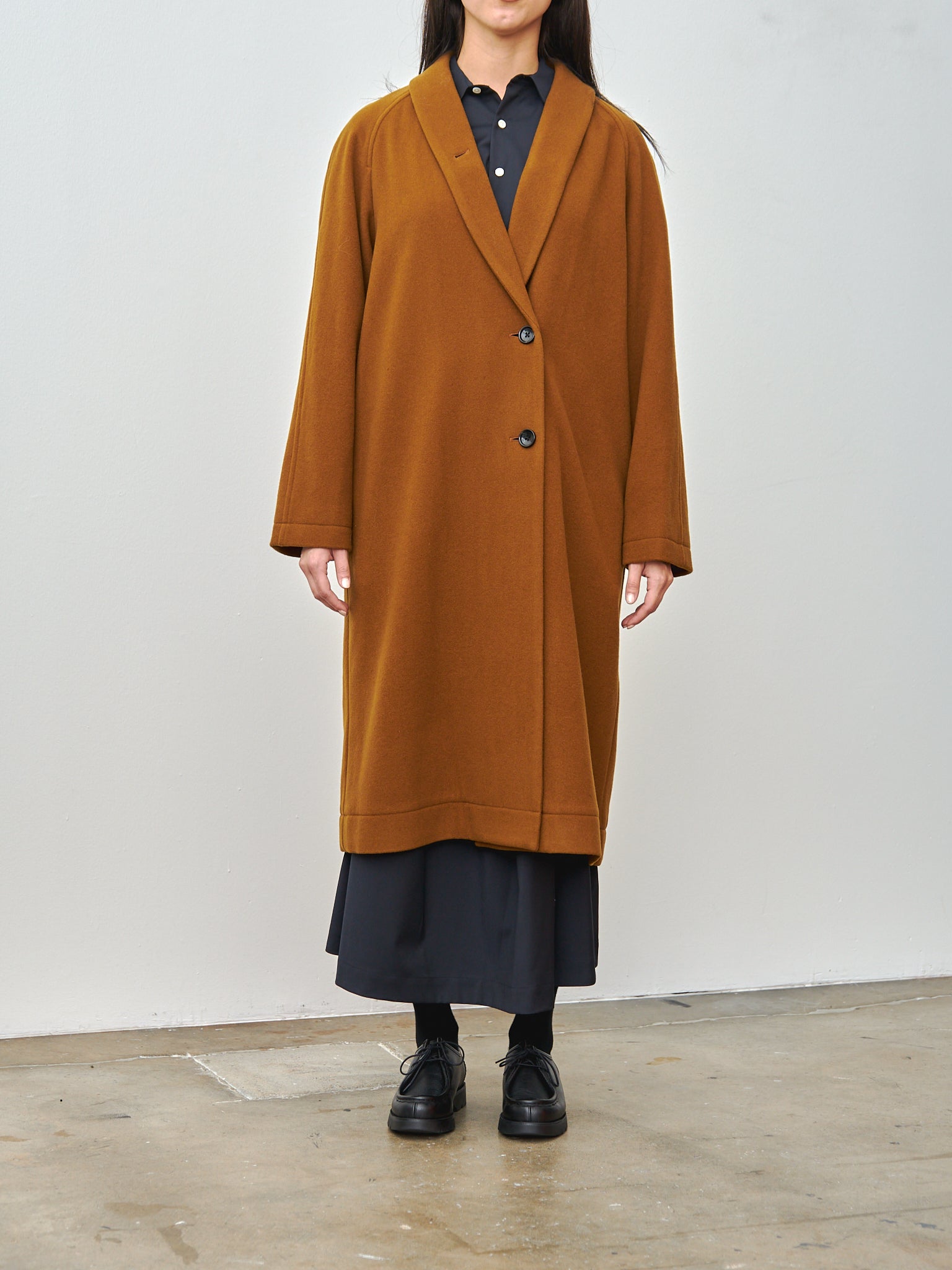 Namu Shop - Nicholson & Nicholson My Robe Coat - Brown