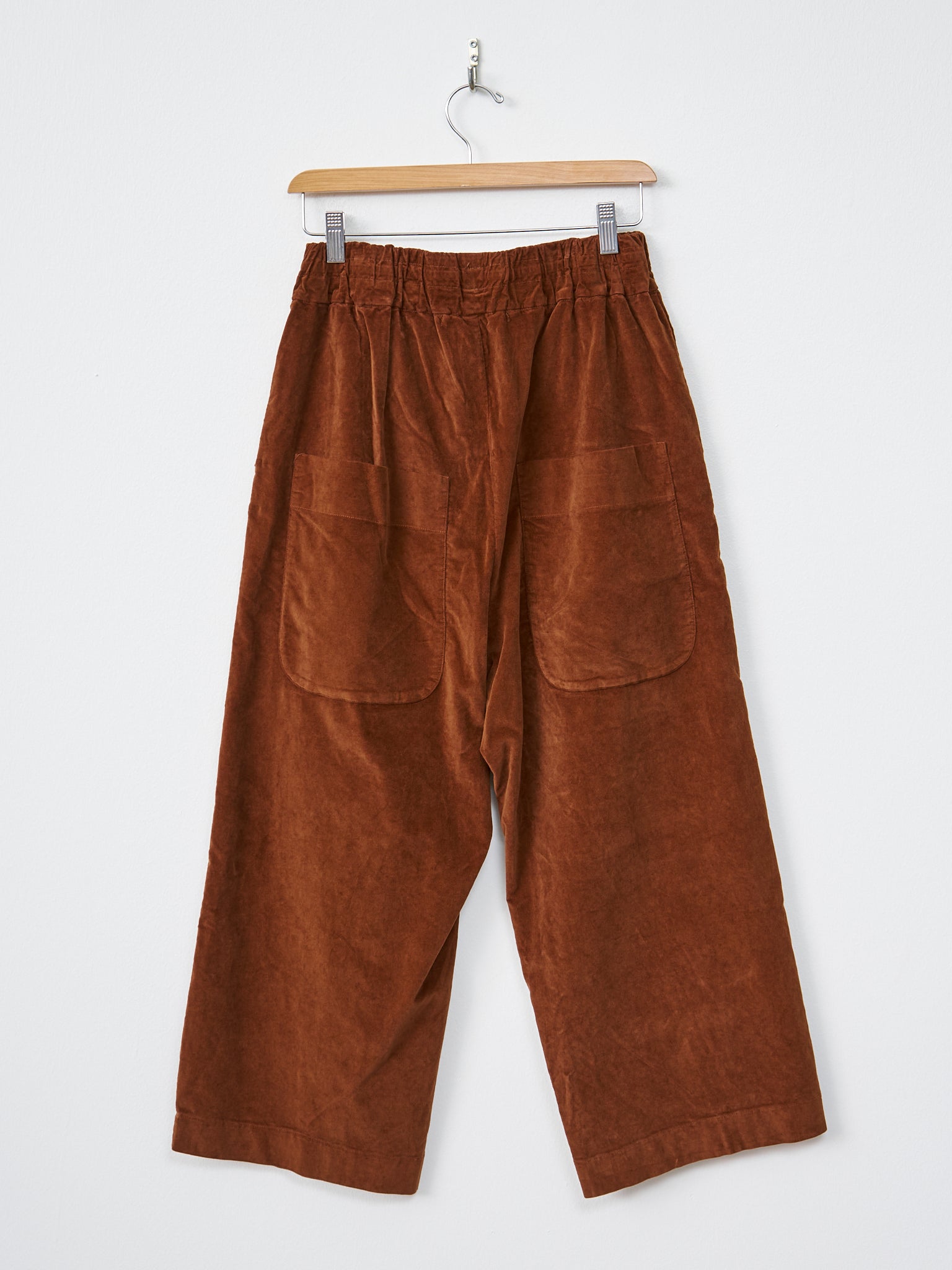 Namu Shop - Album di Famiglia Velvet W&S Trousers - Rust