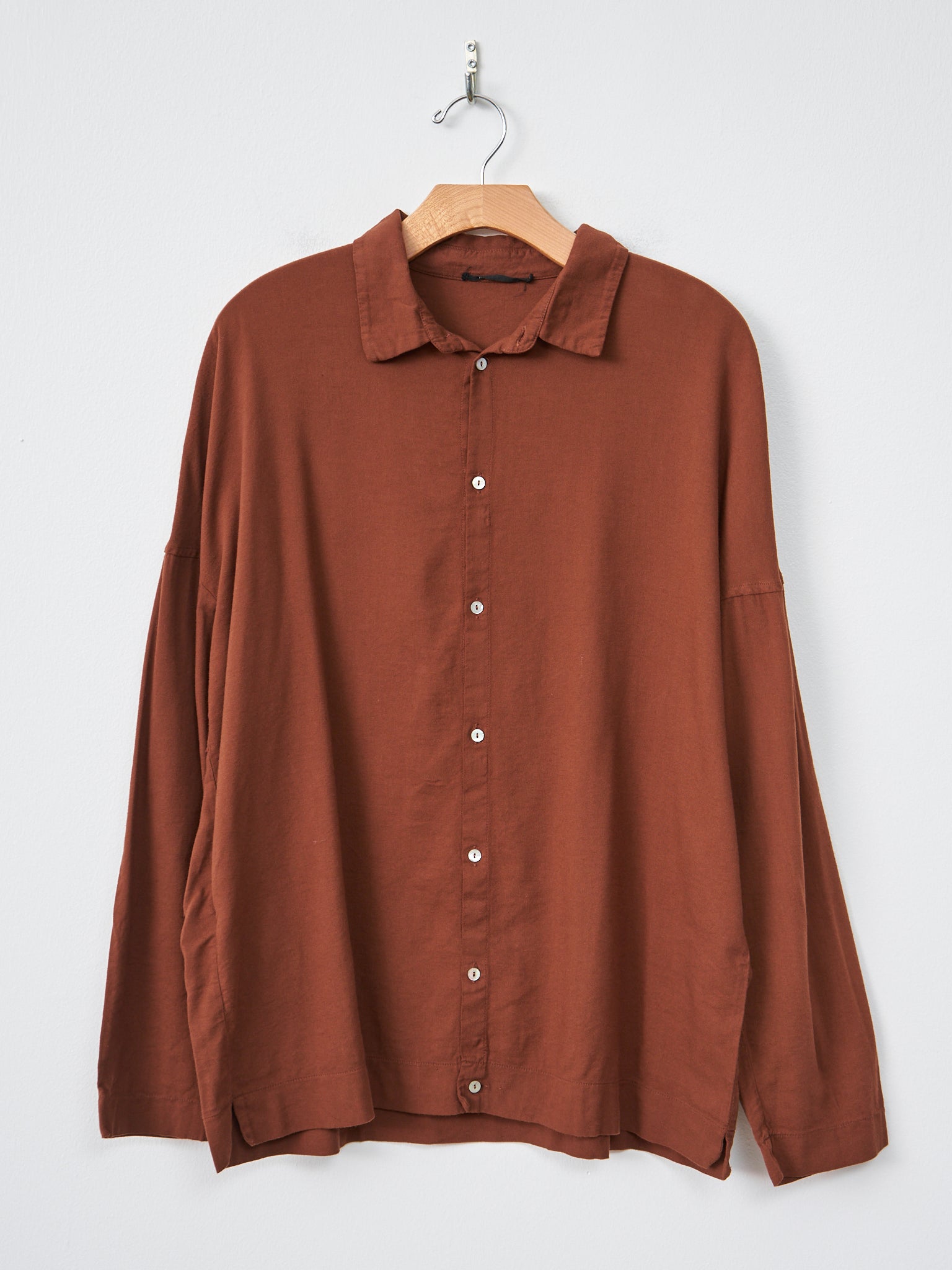 Namu Shop - Album di Famiglia Unisex Collar Shirt TVC - Rust