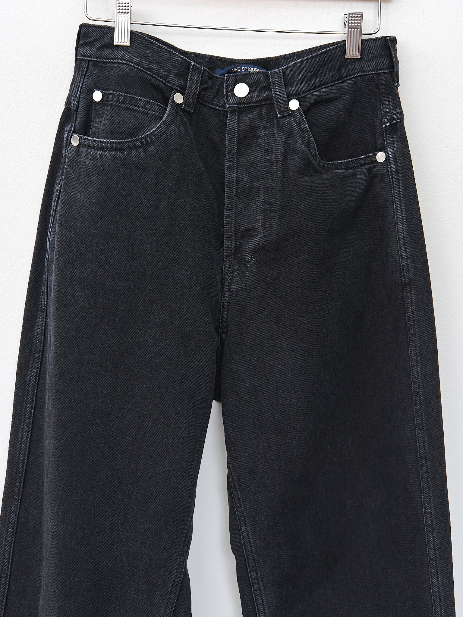 Namu Shop - Sofie D'Hoore Peggy Denim - Black Cotton Denim