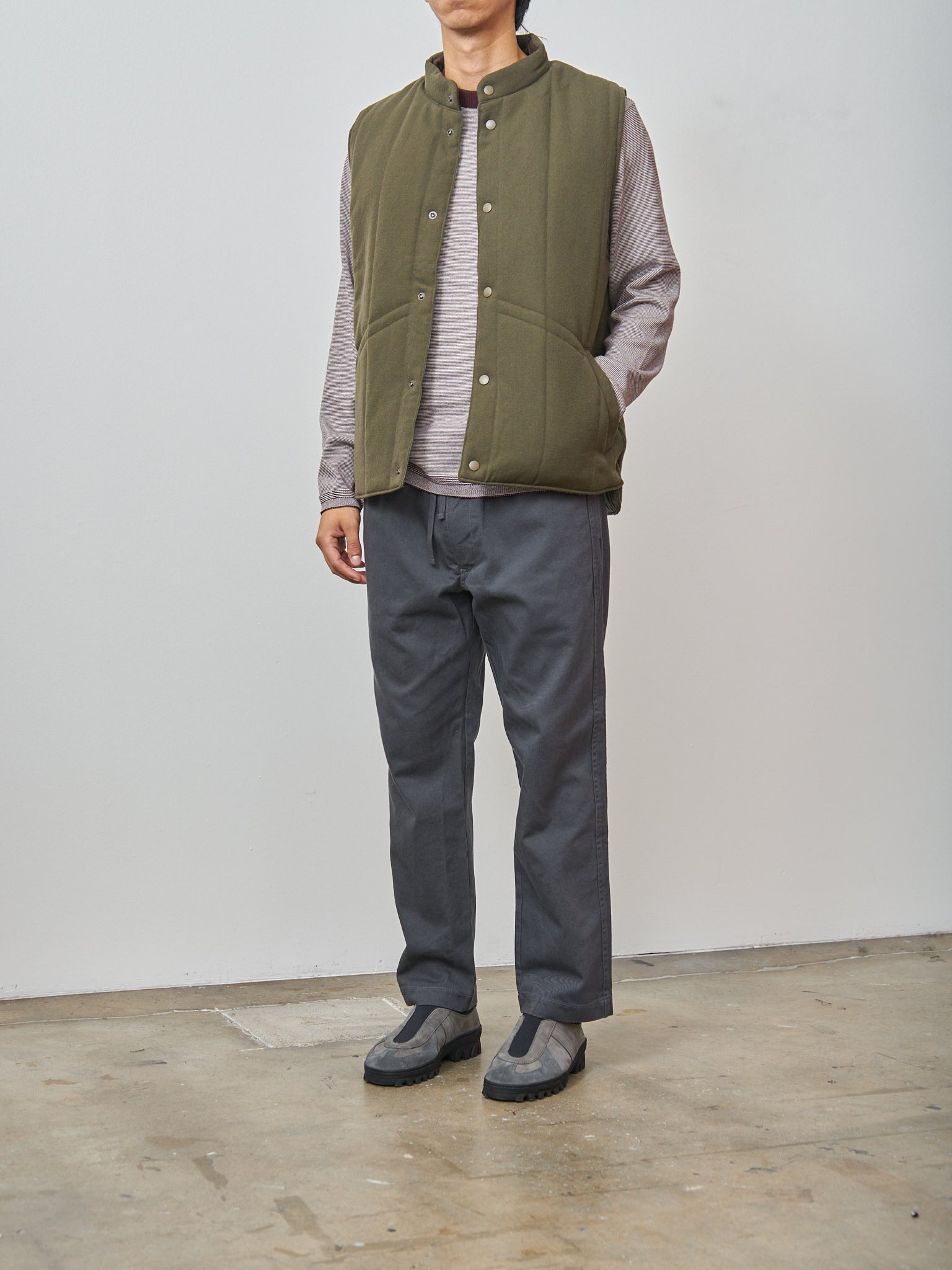 Namu Shop - Fujito Ski Vest - Olive Green