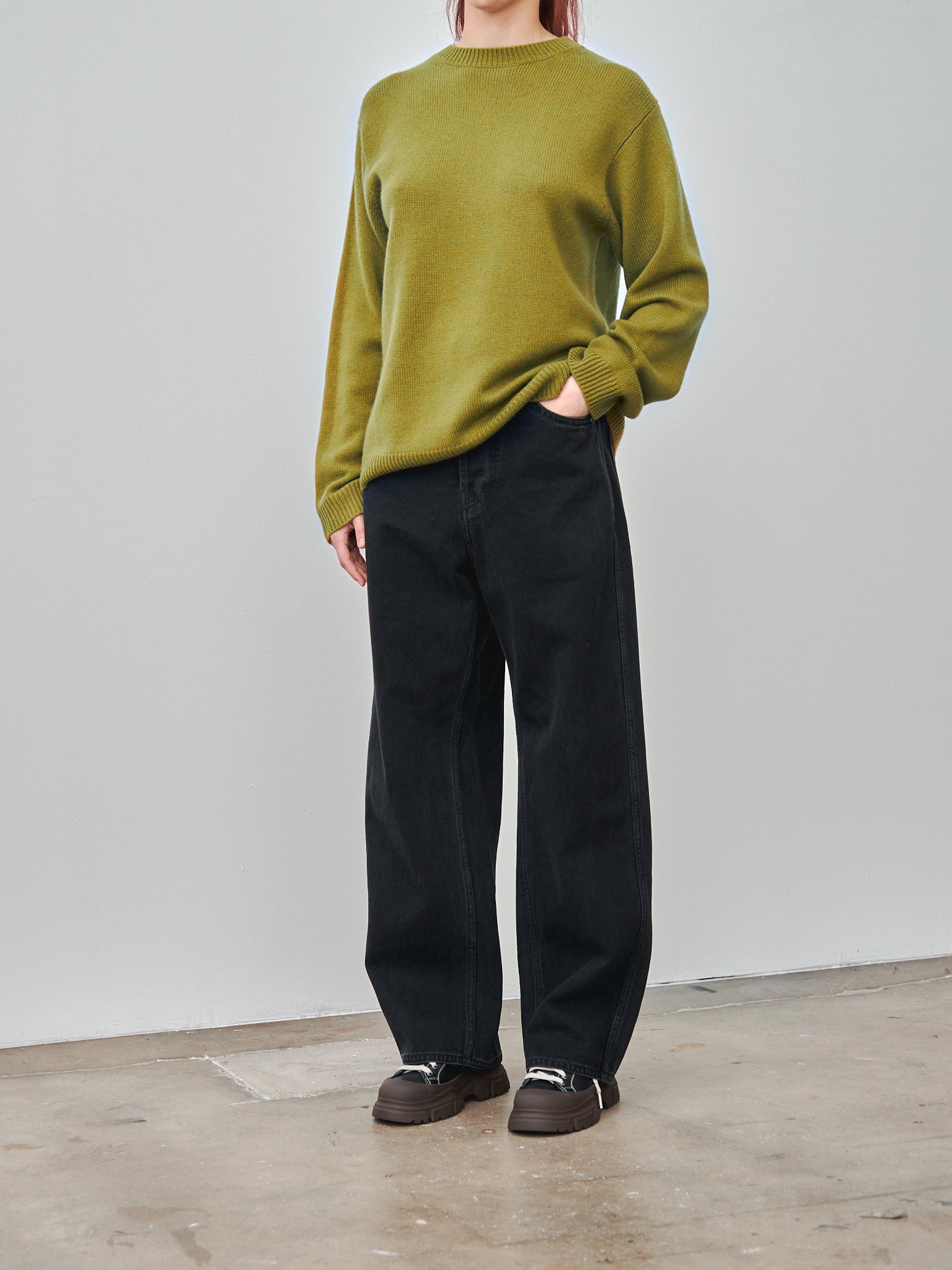 Namu Shop - Sofie D'Hoore Moody Knit - Olive