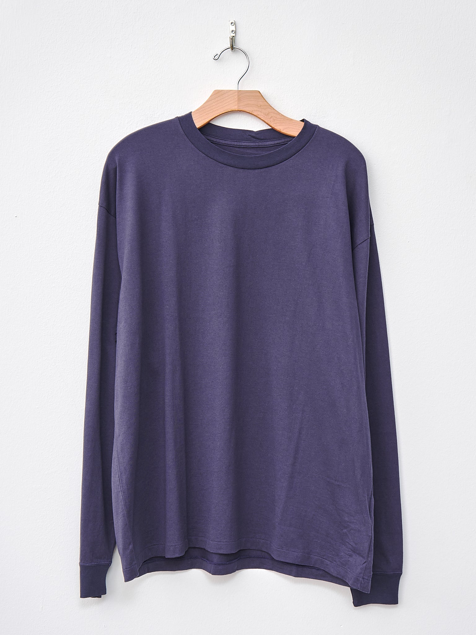 Namu Shop - Herill Suvin Cotton L/S Tee - Navy