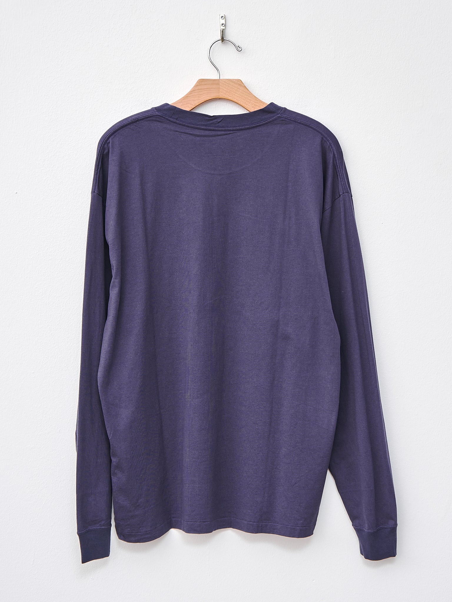 Namu Shop - Herill Suvin Cotton L/S Tee - Navy