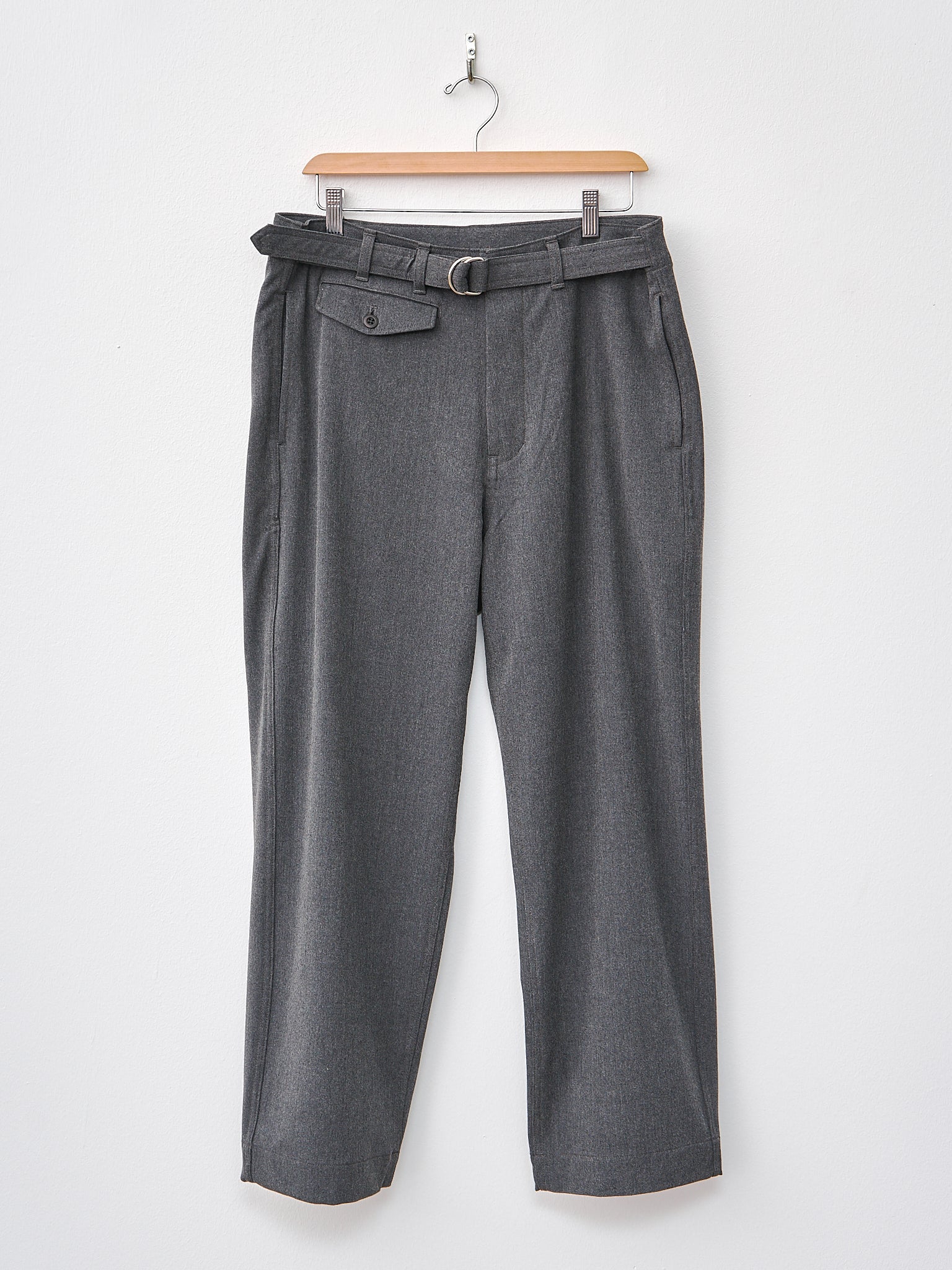 Namu Shop - ts(s) Thermolite Stretch D-Ring Belted Pants - Charcoal