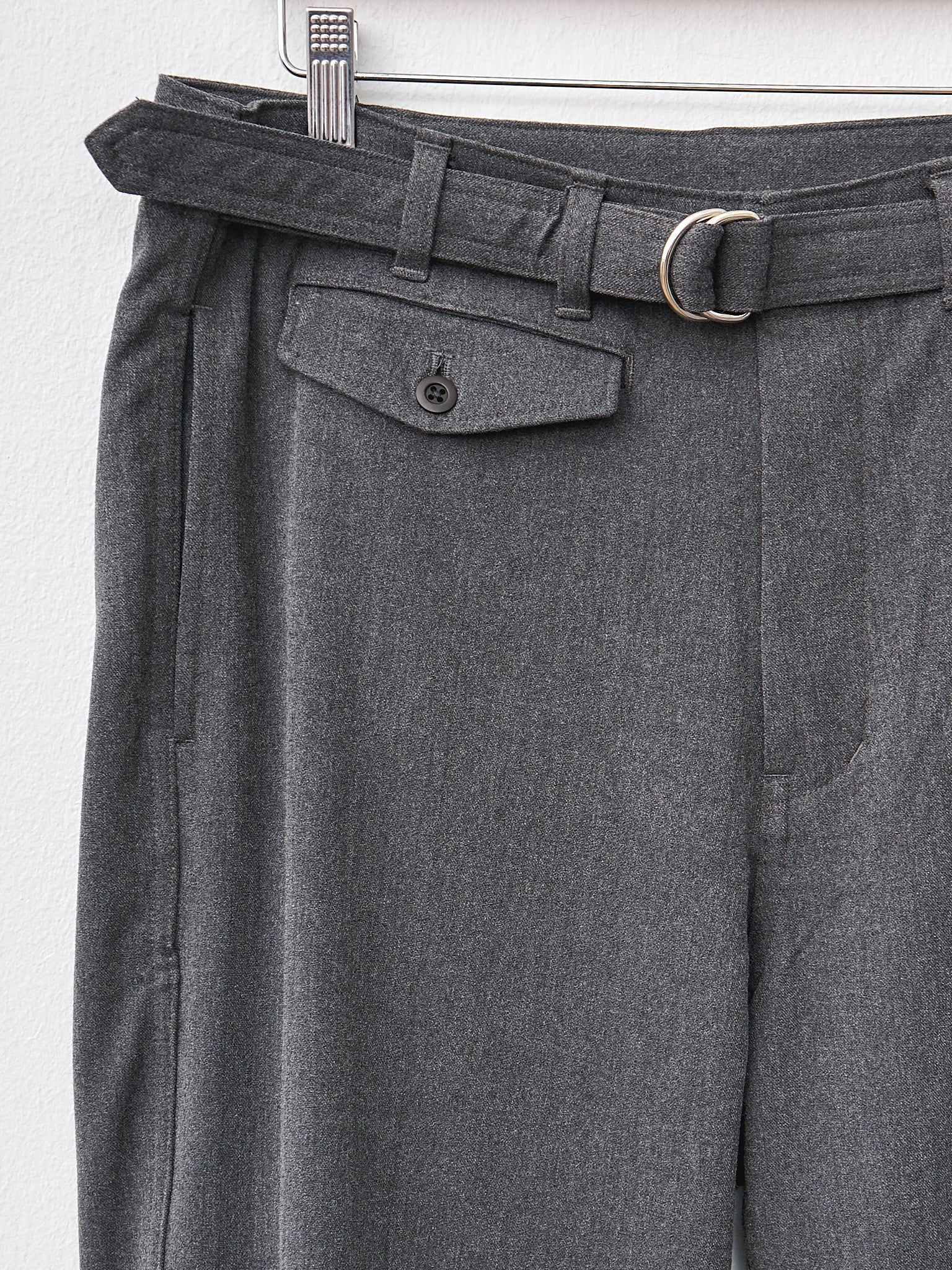 Namu Shop - ts(s) Thermolite Stretch D-Ring Belted Pants - Charcoal