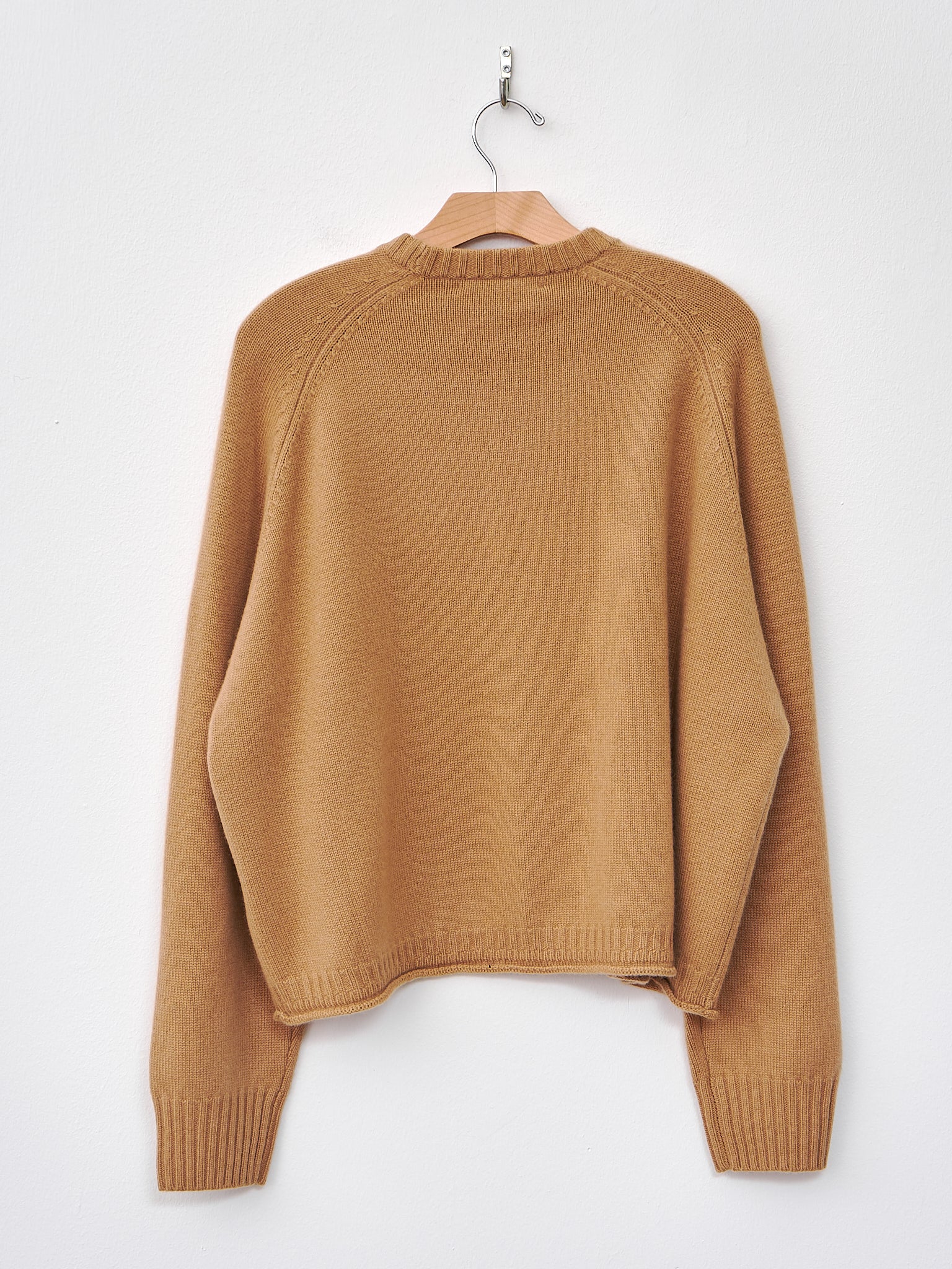 Namu Shop - Eleph Flower Bigger Sweater - Sand