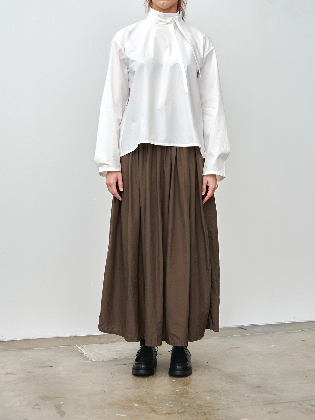 Namu Shop - Eleph Kite Skirt - Brown